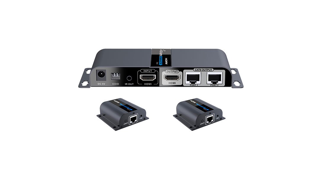 1 x 2 HDMI Extender Splitter 1080p@60Hz