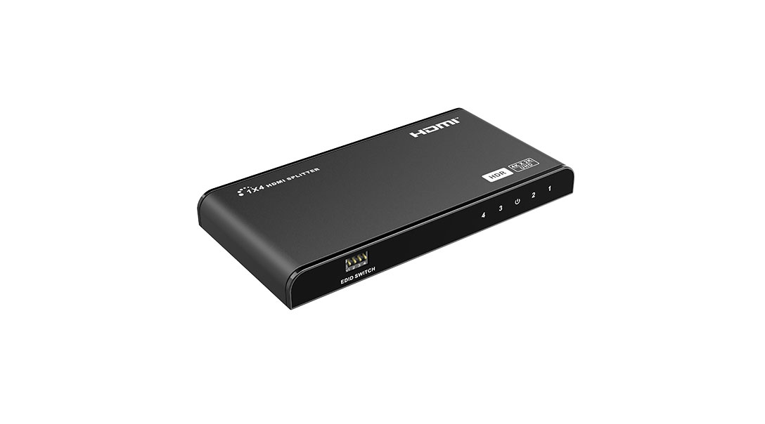 1X4 HDMI Splitter 4K@60Hz HDR