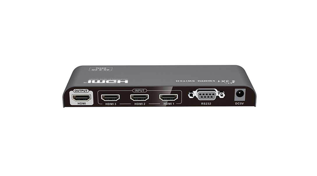 3x1 HDMI Switch 4Kx2K@60Hz