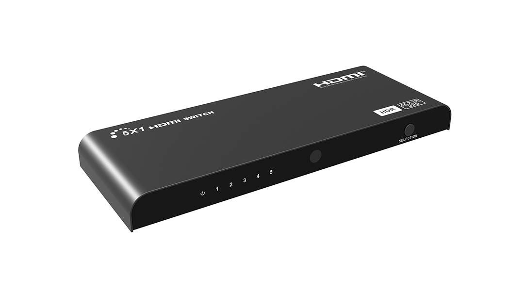 5x1 HDMI Switch 4K@60Hz HDR